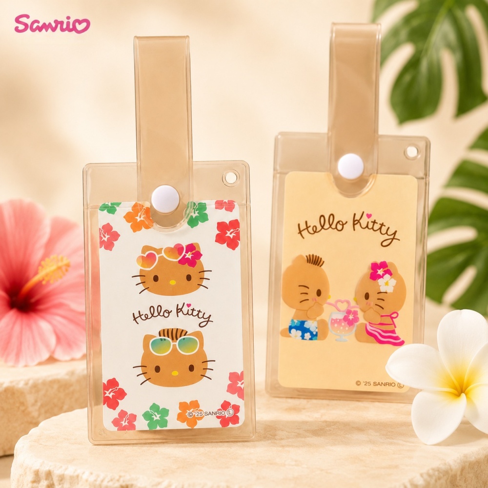Tan Stationery & Office Supply - Genuine Sanrio Hello Kitty Clear Card