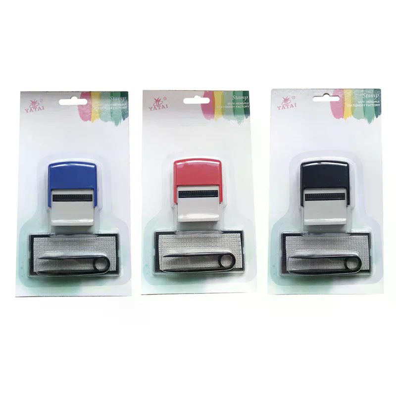 Self Inking Stamp - Rubber Stamp Kit DIY Custom Personalized
