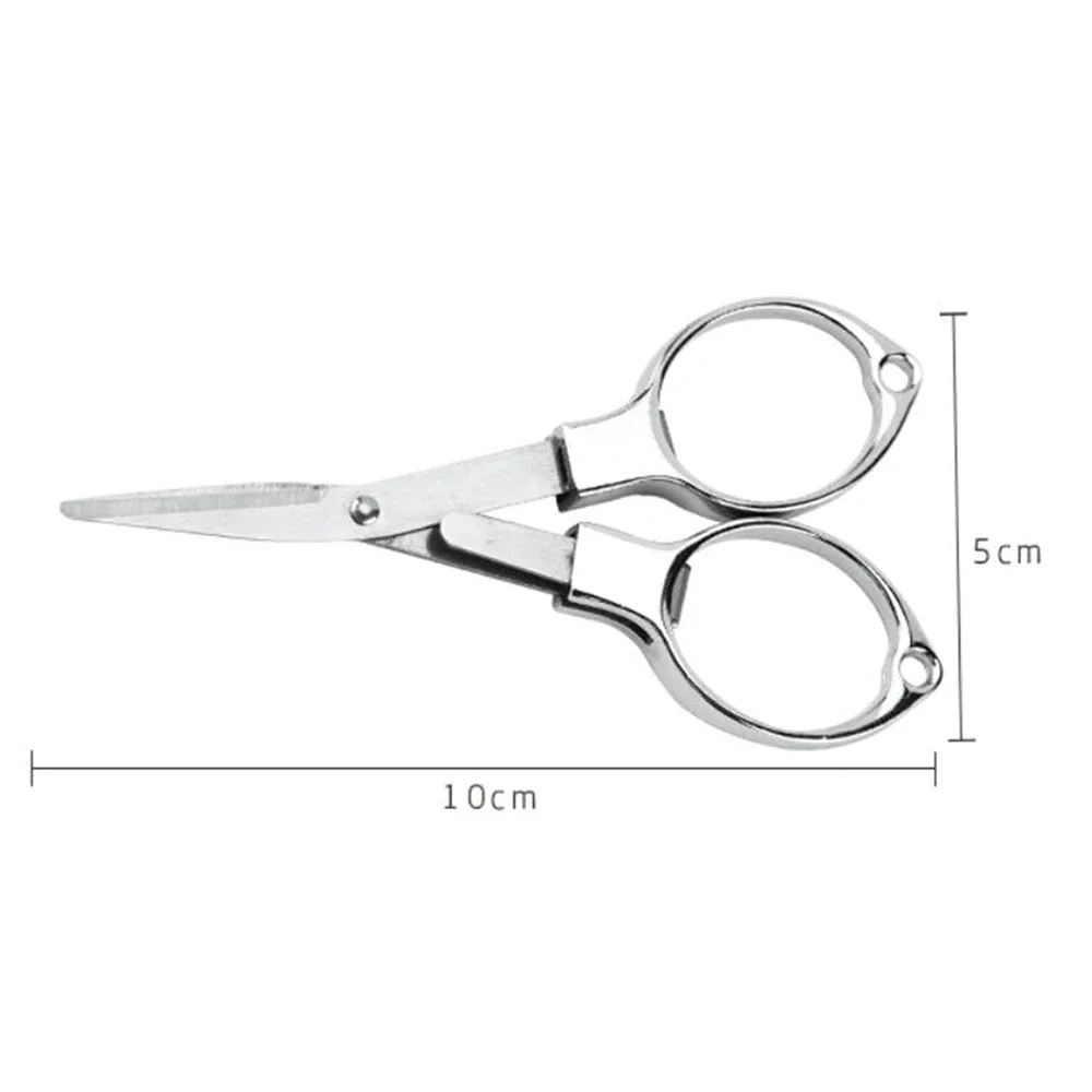 Scissors Stainless Craft - Portable Mini Folding Scissors Stainless Steel