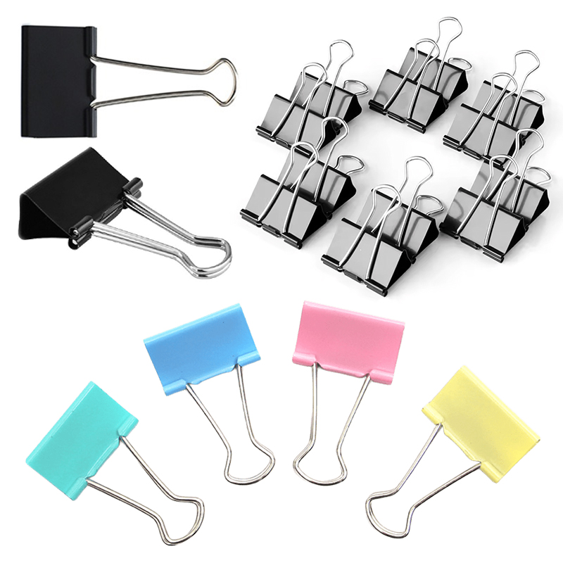 Is Stationery Office Supply - 10PCS 25mm Size Metal Binder Clip