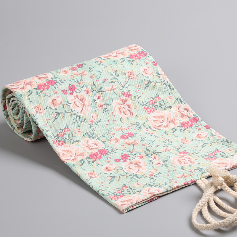 12/24/36/48/72 Holes Floral Ca - Pen Pouch Roll 评论和价格