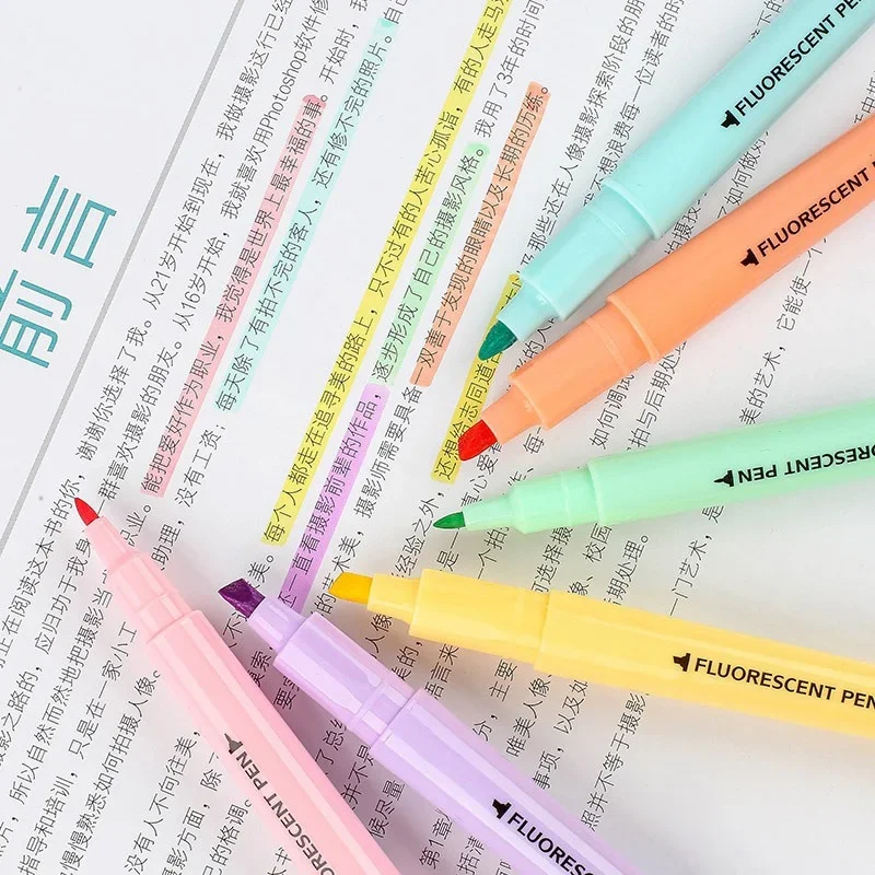 STONEGO 6PCS Dual Tip Highligh - Highlighter Set Pastel 评论和价格