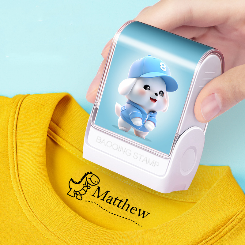 Personalized Baby Clothes Stam - Self Inking Stamp 评论和价格