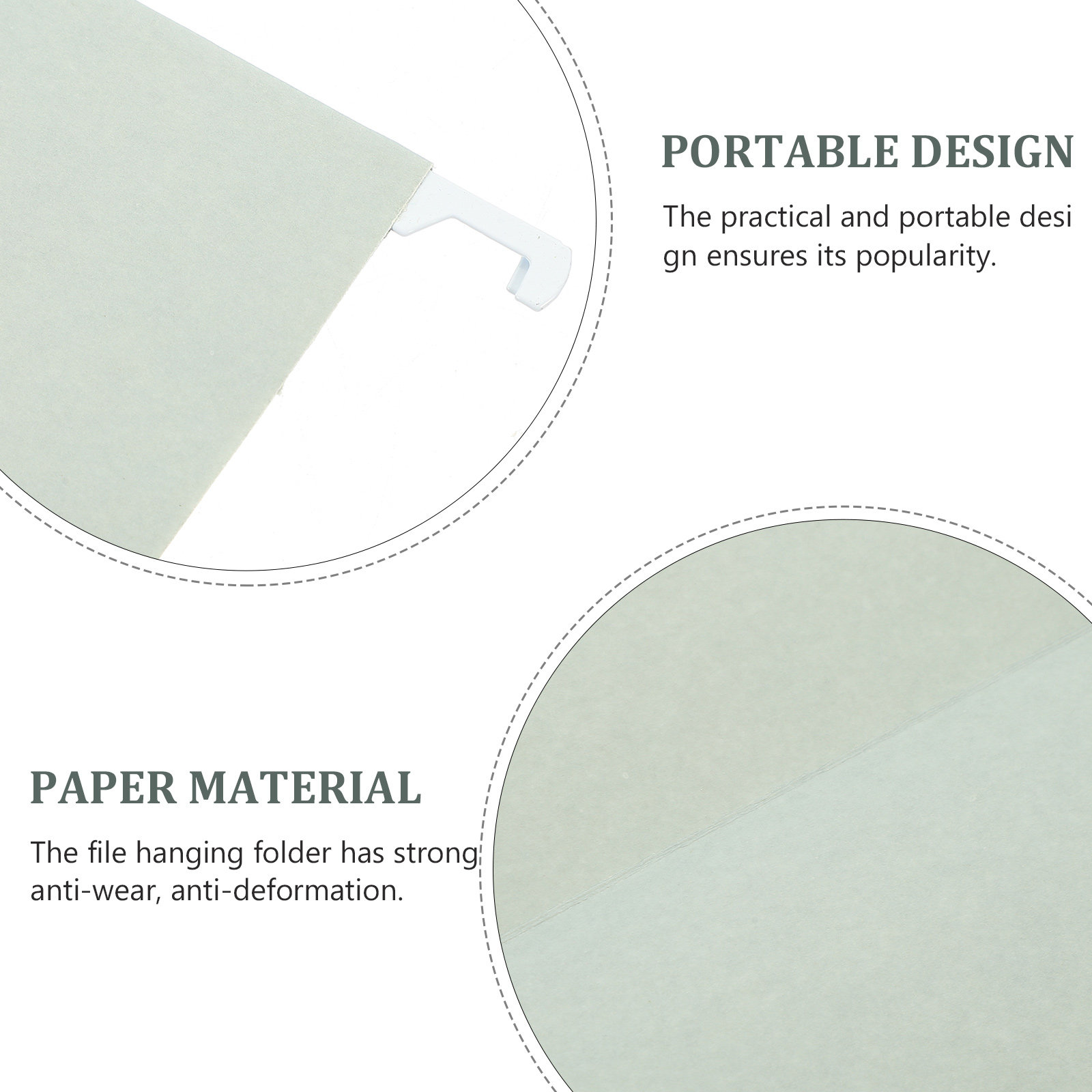 5Pcs Portable Hanging File Fol - File Folder Hanging 评论和价格