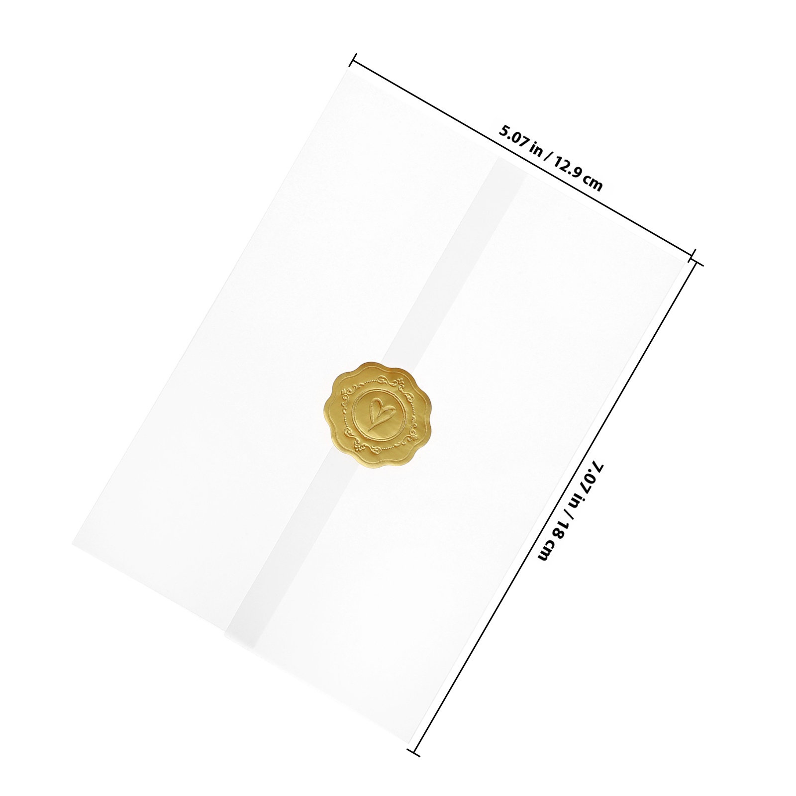 1Set Invitation Card Transluce - Letter Envelope Kraft 评论和价格