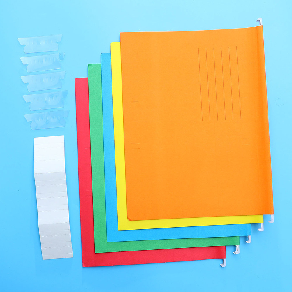 8Pcs Bright Color Hanging File - File Folder Hanging 评论和价格