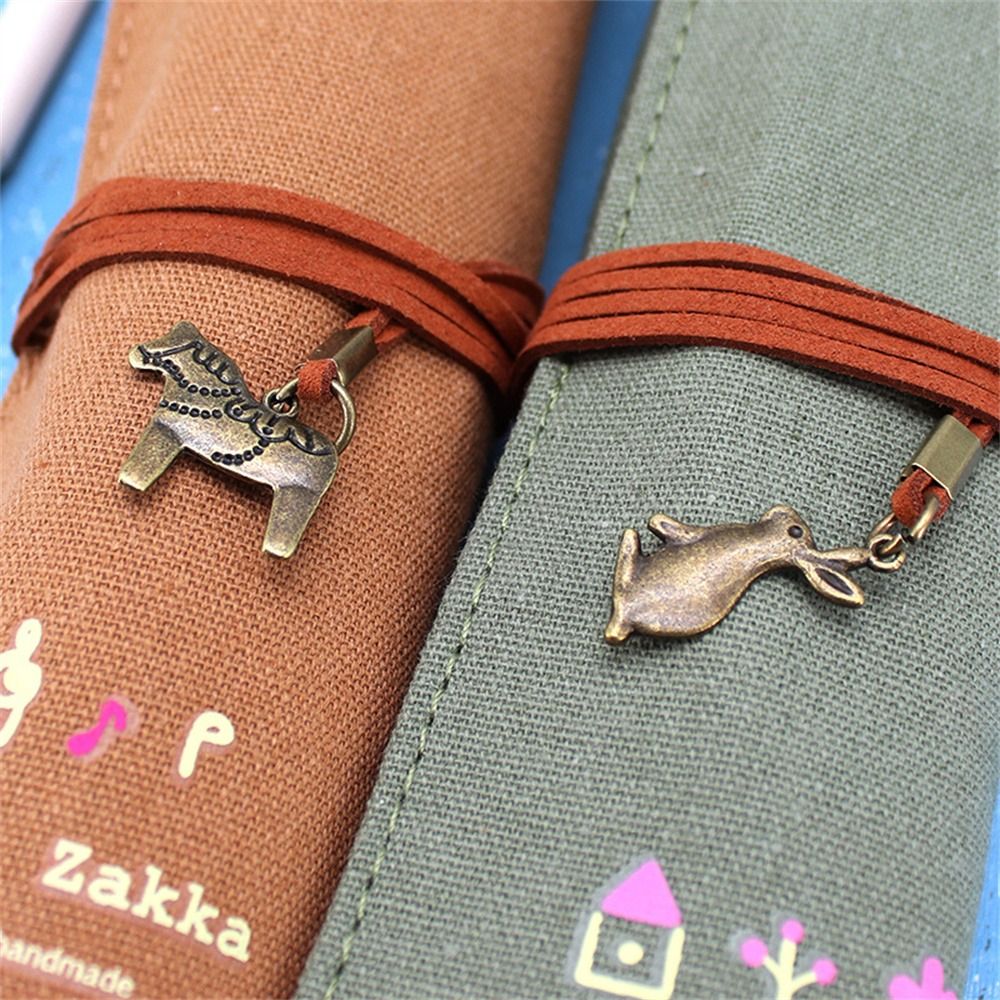 12 Holes Pencil Case Roller Pe - Pen Pouch Roll 评论和价格