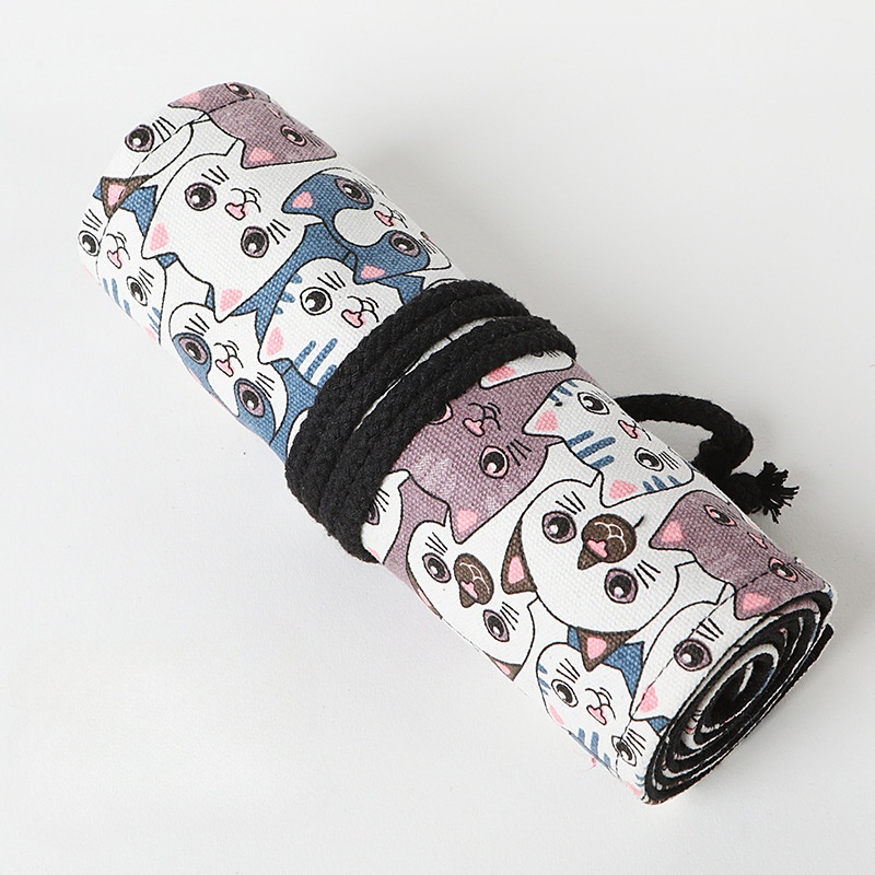 72 Slots School Pencil Case Ro - Pen Pouch Roll 评论和价格