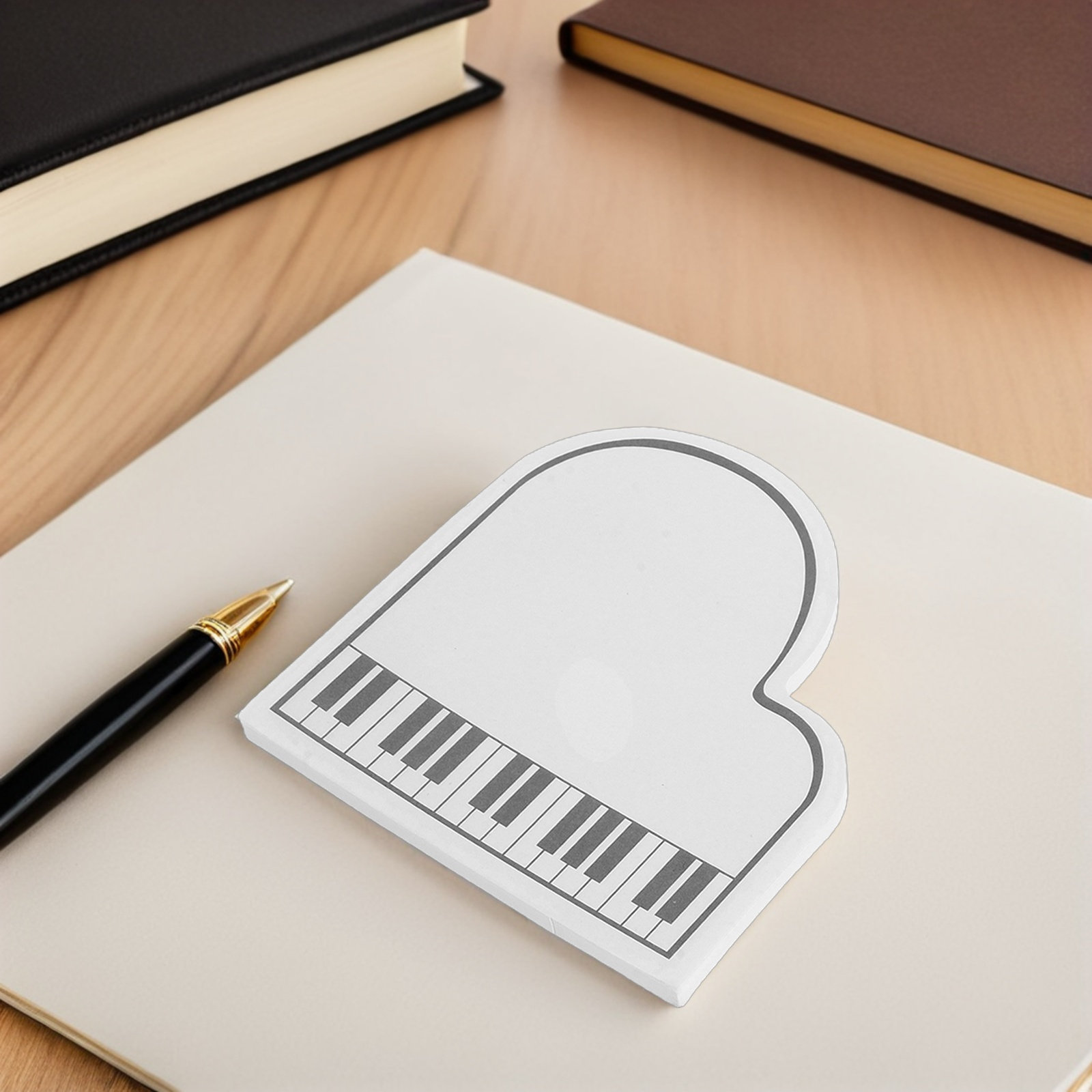 4Pcs Cute Music Themed Sticky  - Memo Pad Sticky 评论和价格