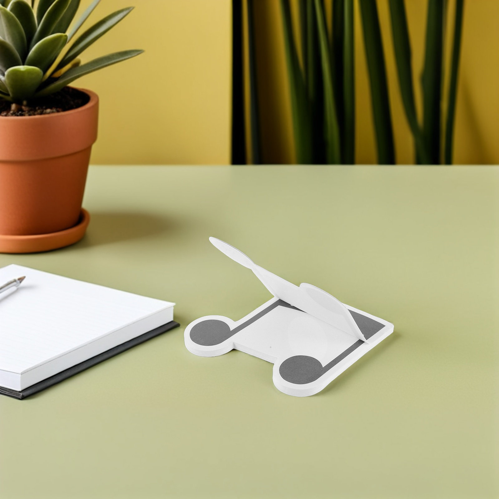 4Pcs Cute Music Themed Sticky  - Memo Pad Sticky 评论和价格