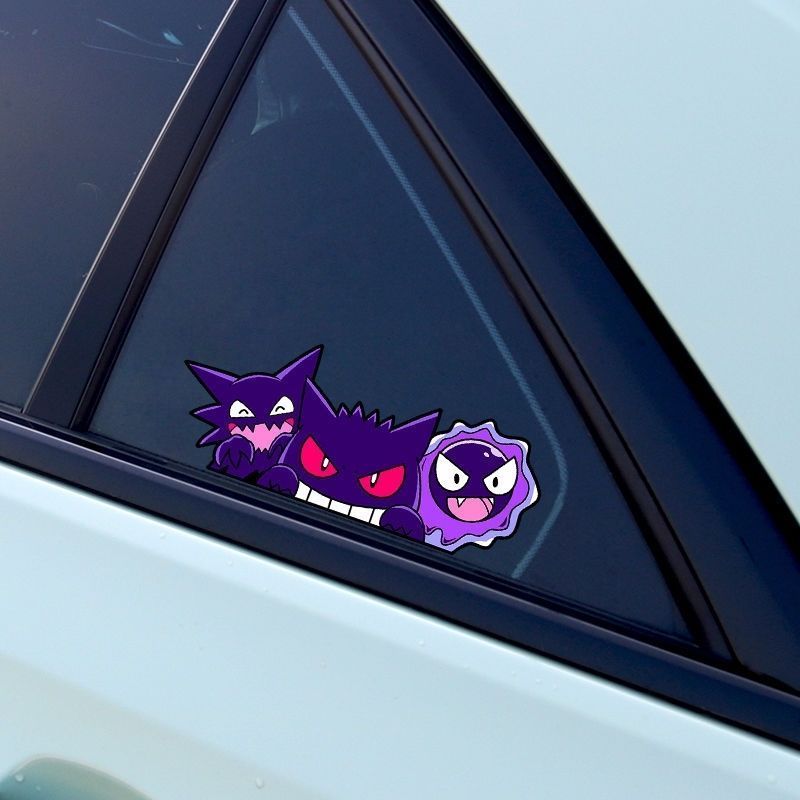 Cute Pokemon Gengar Anime Car  - Memo Pad Sticky 评论和价格