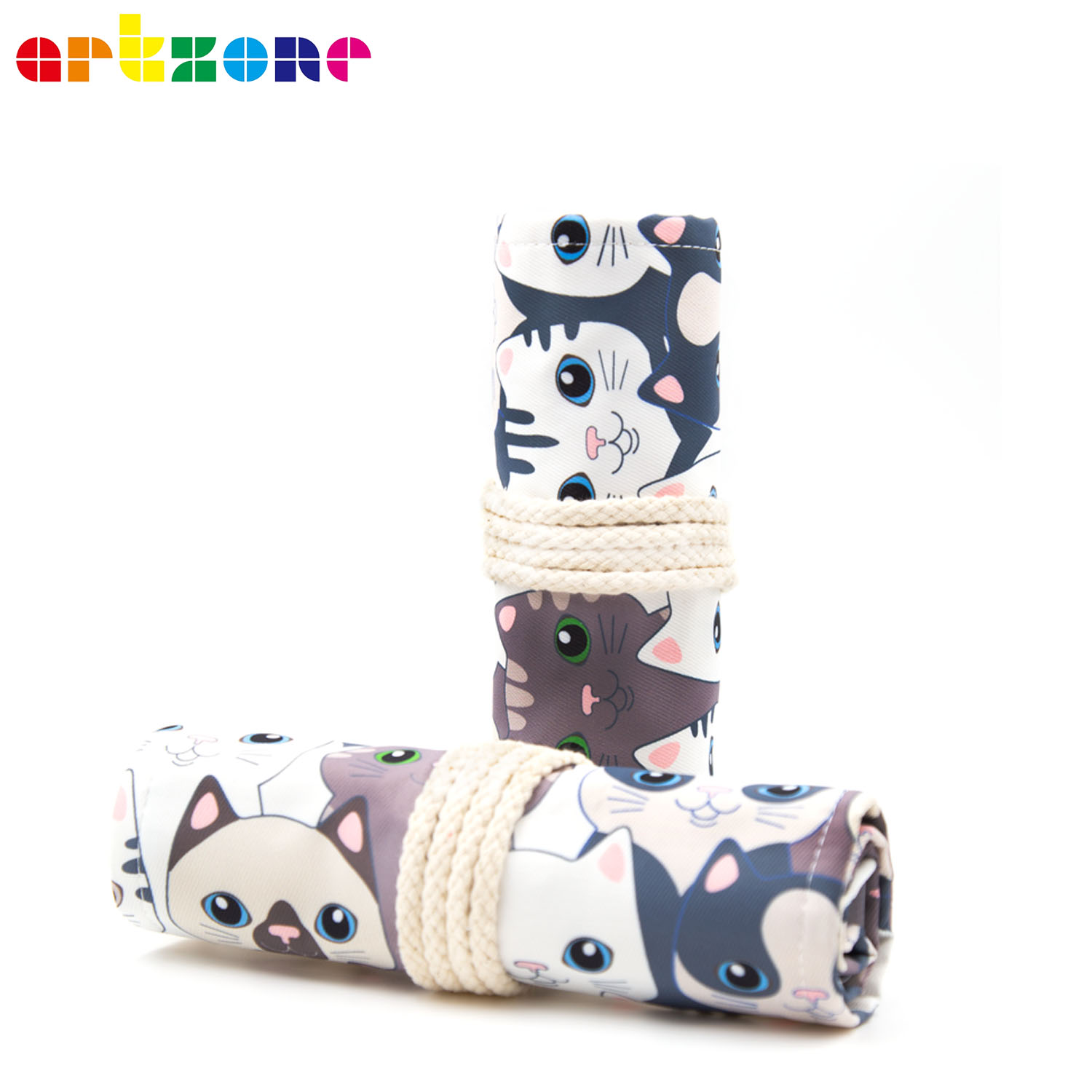 48 Holes Pencil Case Art Pen B - Pen Pouch Roll 评论和价格