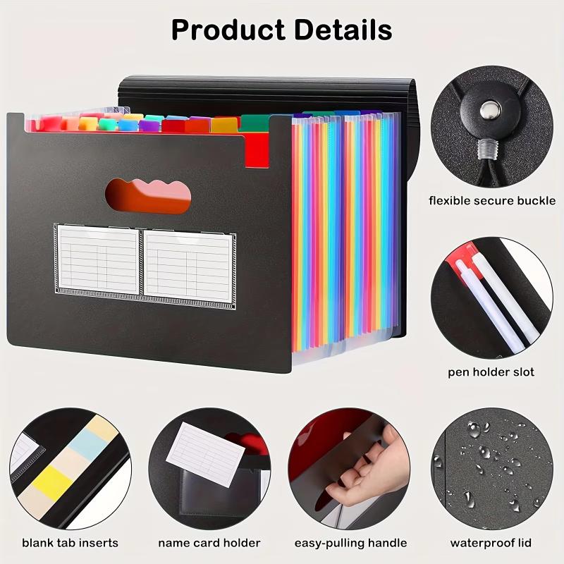 A4 Multi‑Layer Flip Organ Bag  - File Folder Hanging 评论和价格