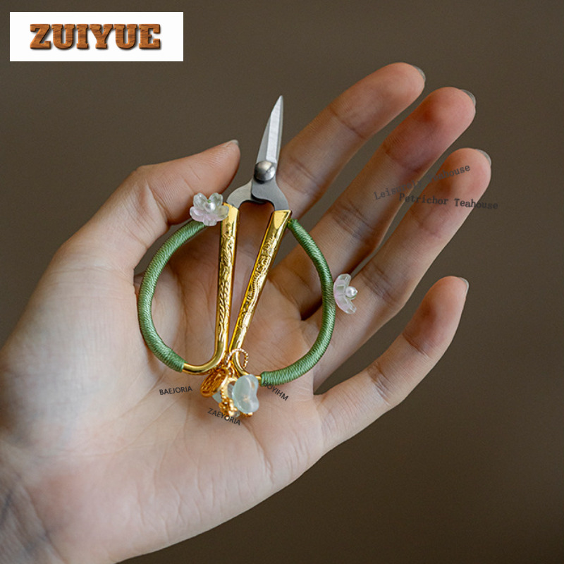 Hand-woven Rope With Pendant S - Scissors Stainless Craft 评论和价格