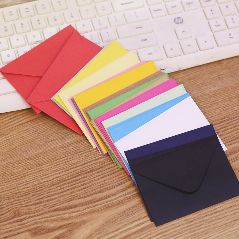 (10 Pieces/Lot) 10*7CM Color M - Letter Envelope Kraft 评论和价格