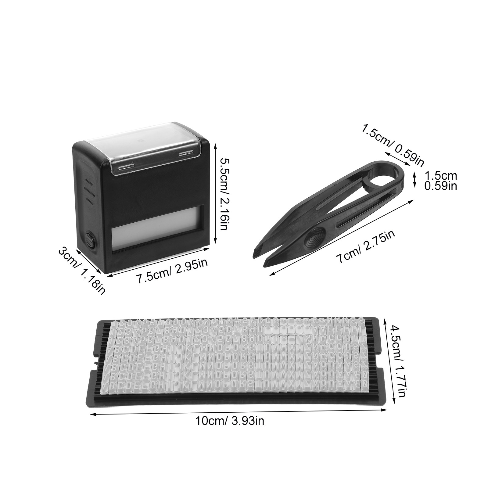 1Set Office Self Inking Stamp  - Self Inking Stamp 评论和价格