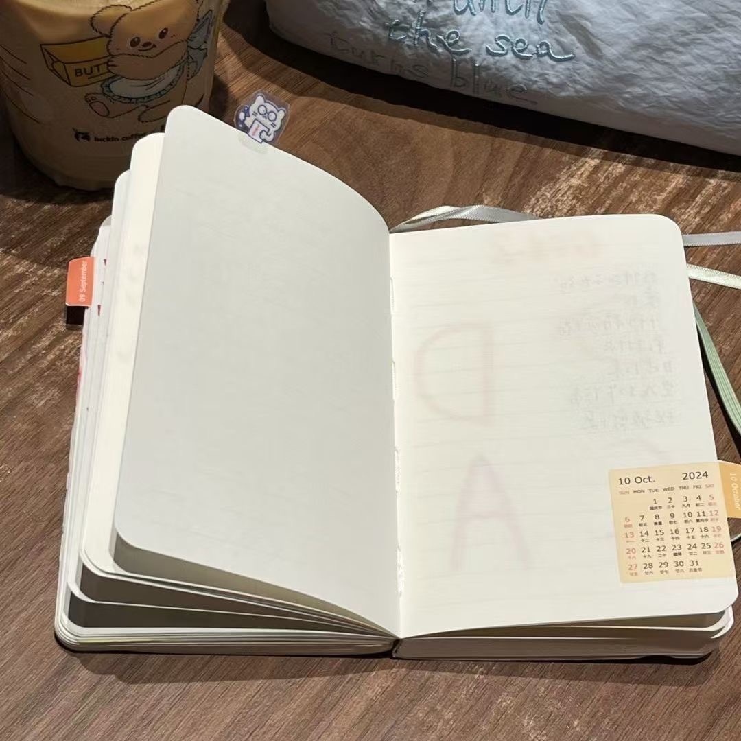 Korean Style Color Page Polka  - Notebook Dotted A5 评论和价格