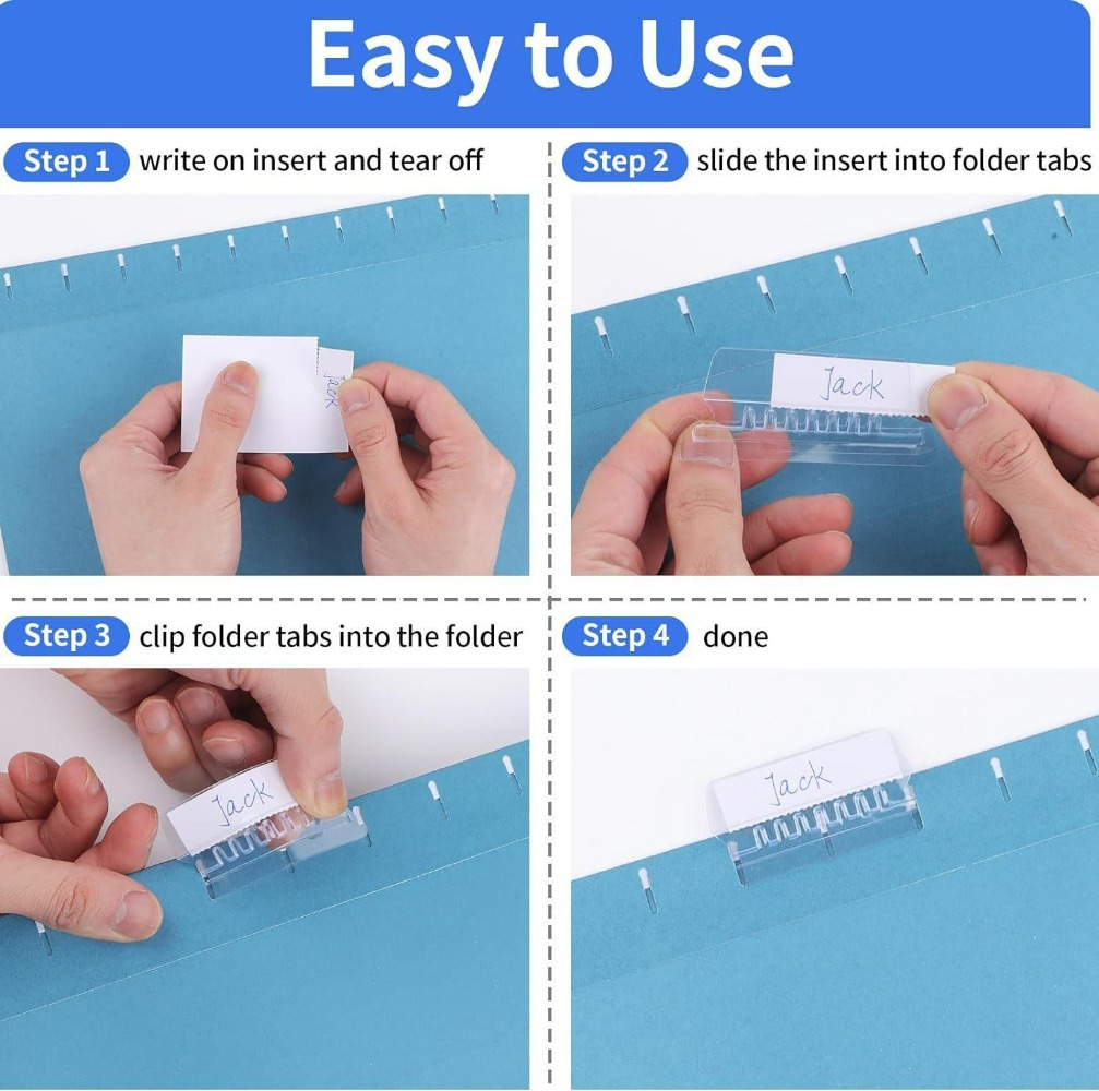 20-60Pcs Transparent Hanging F - File Folder Hanging 评论和价格