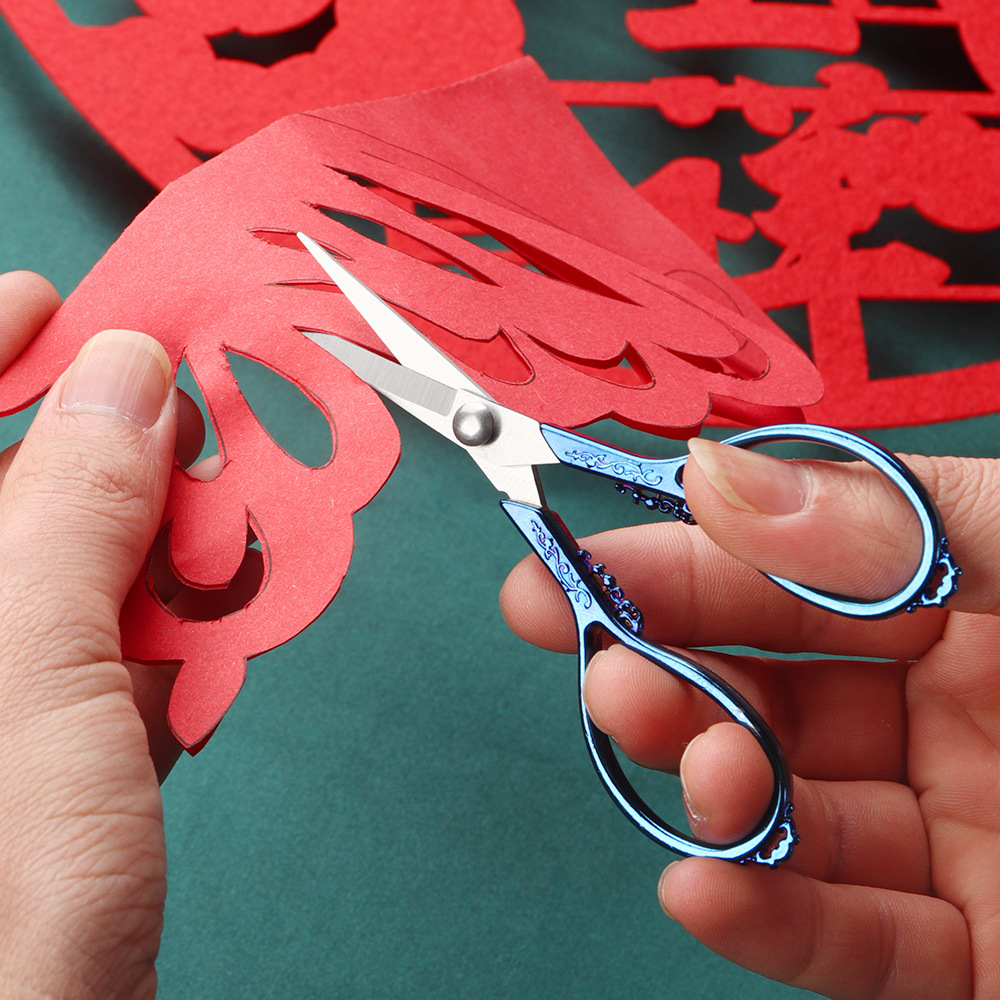 Retro Cross Stitch Scissors An - Scissors Stainless Craft 评论和价格