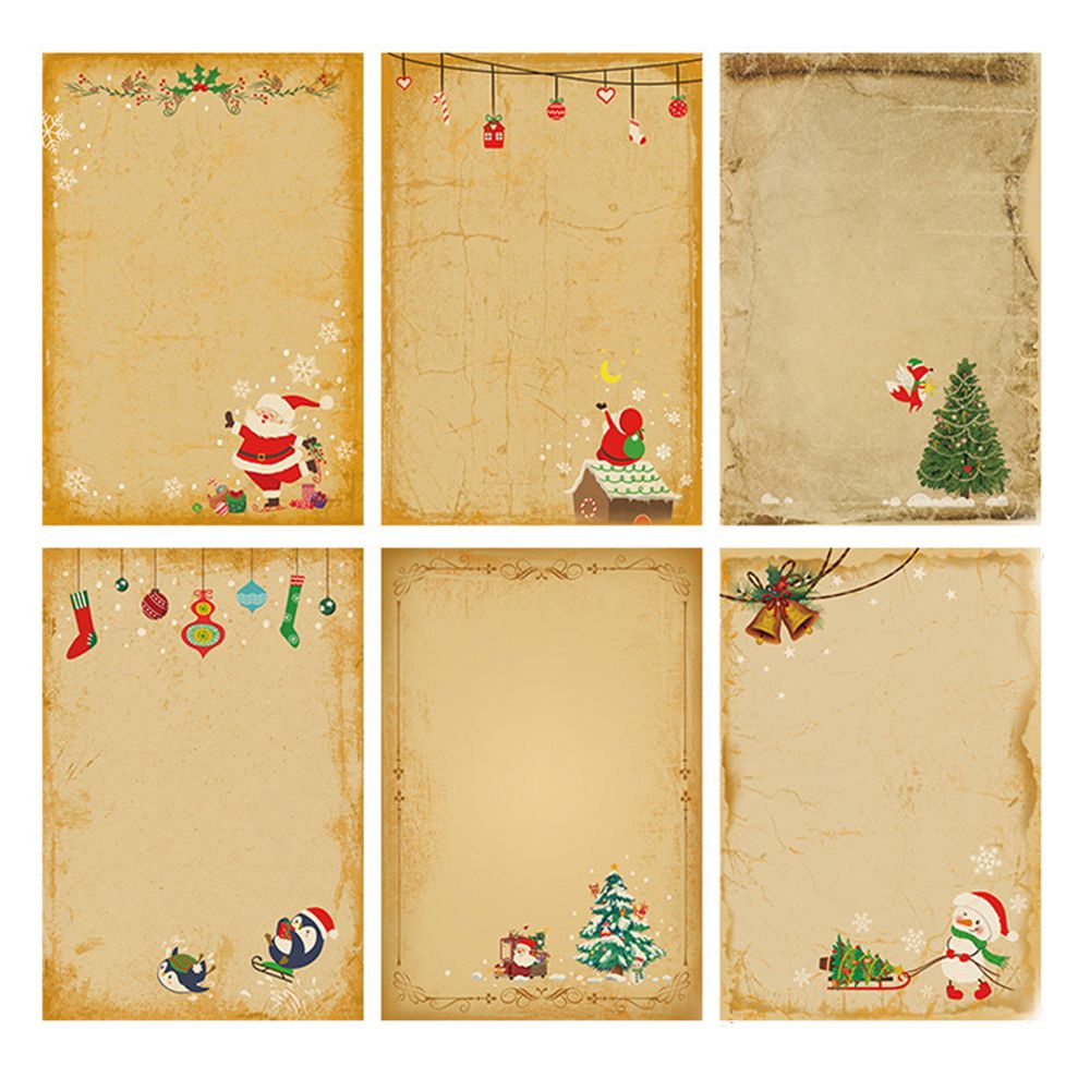 DIY Vintage Santa Claus Gift I - Letter Envelope Kraft 评论和价格