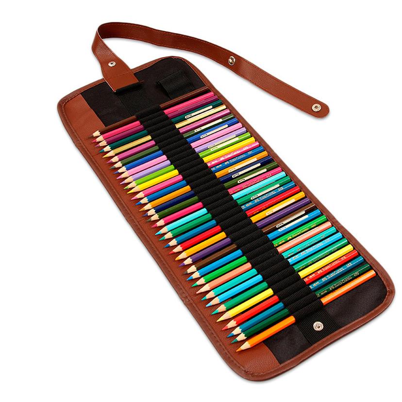 1 Pcs 36/48 Holes Wrap Roll Up - Pen Pouch Roll 评论和价格