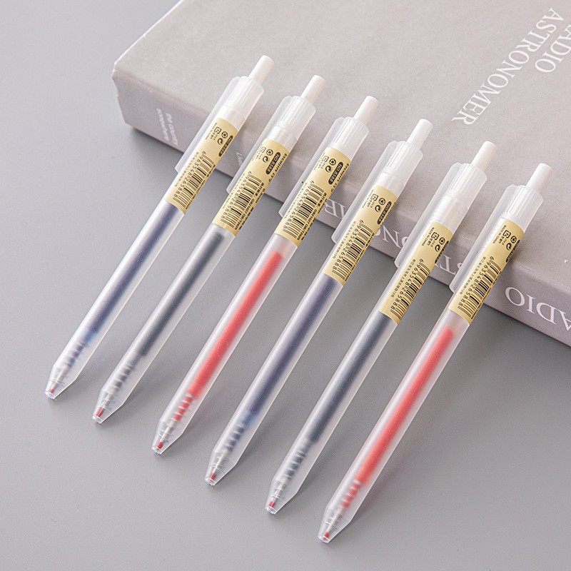 6/10Pcs 0.5mm Retractable Gel  - Stationery Supplies Business 评论和价格