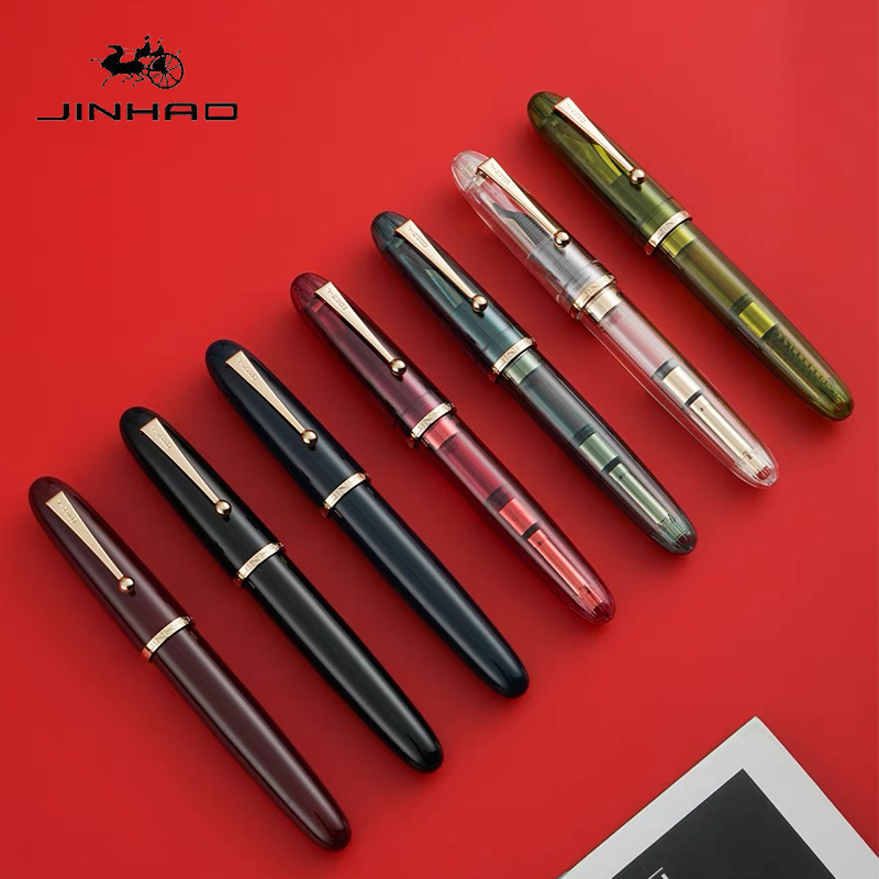Jinhao 9019 Fountain Pen Trans - Office Stationery Supply Business 评论和价格