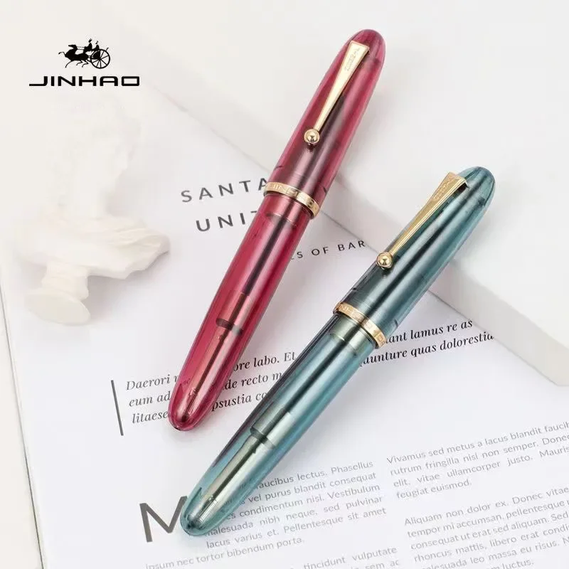 Jinhao 9019 Fountain Pen Trans - Office Stationery Supply Business 评论和价格
