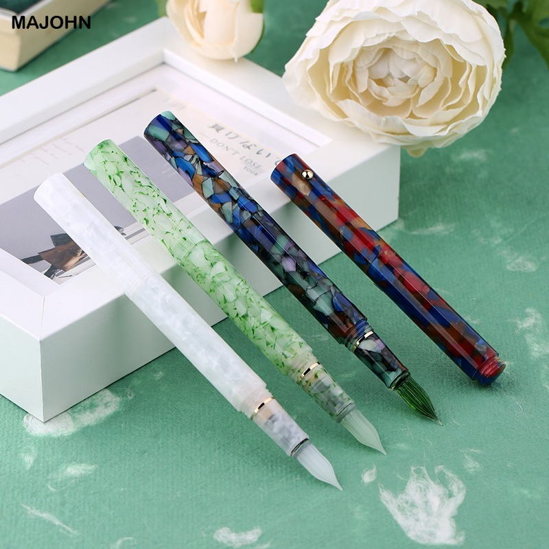 MAJOHN N8 Resin Glass Dip Pen  - Is Stationery Office Supply 评论和价格