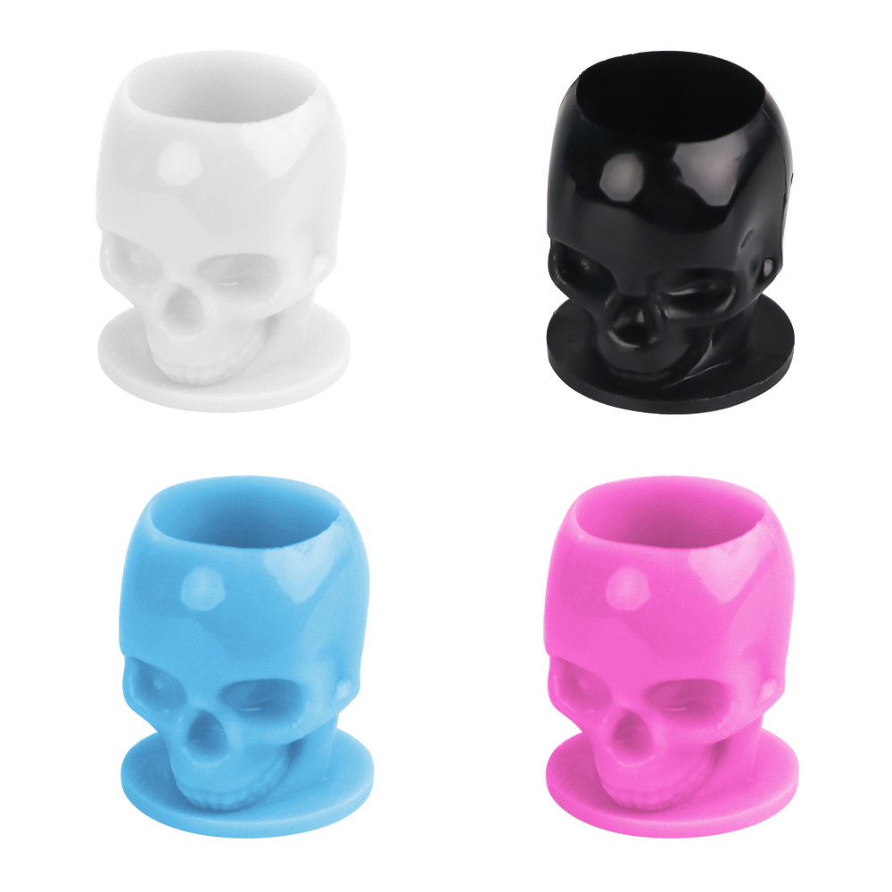 50 Pcs Safe Skull Design Tatto - Calligraphy Ink Bottle 评论和价格