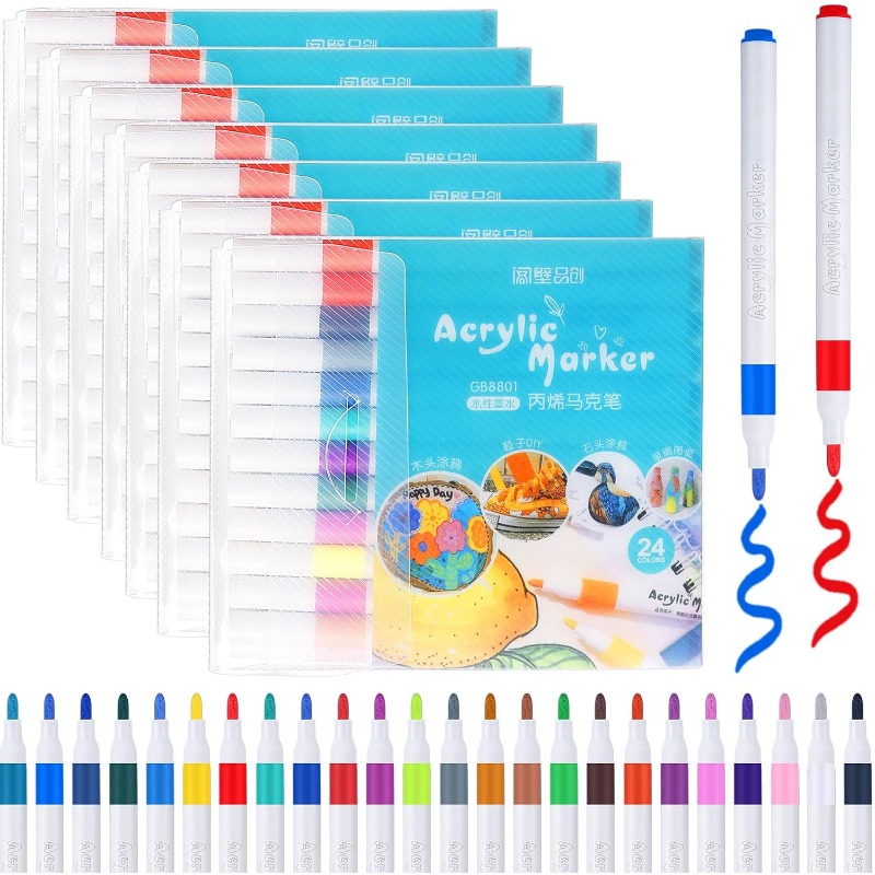 12/24/36 Colors Acrylic Paint  - Highlighter Set Pastel 评论和价格