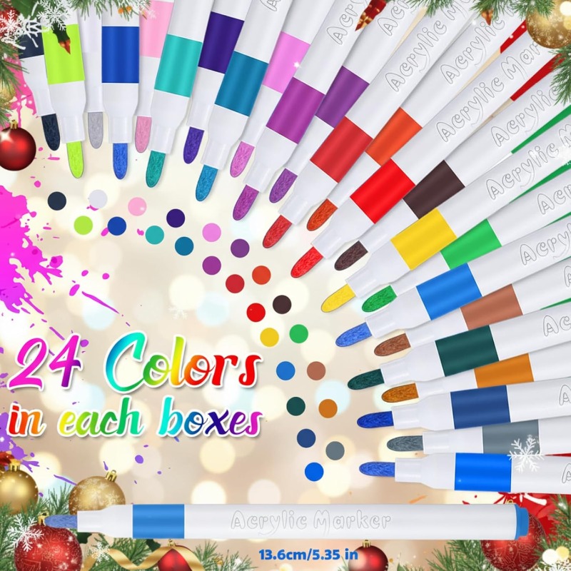 12/24/36 Colors Acrylic Paint  - Highlighter Set Pastel 评论和价格