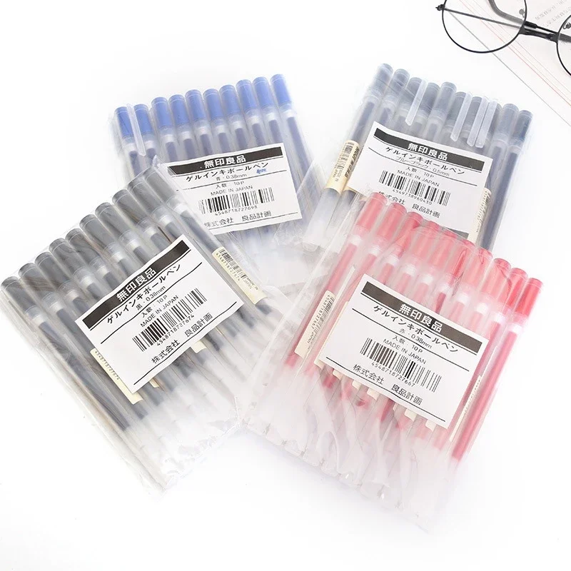 10-30Pcs/Set 0.38/0.5mm Gel pe - Stationery Supplies Business 评论和价格