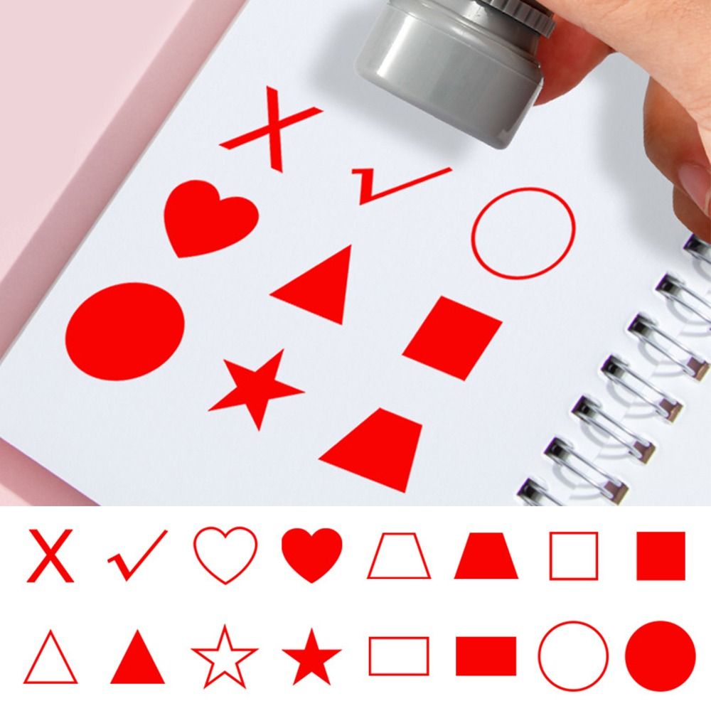 Portable Multi Pattern Math Ge - Self Inking Stamp 评论和价格