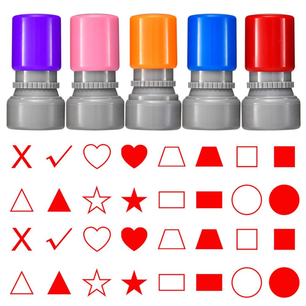 Portable Multi Pattern Math Ge - Self Inking Stamp 评论和价格