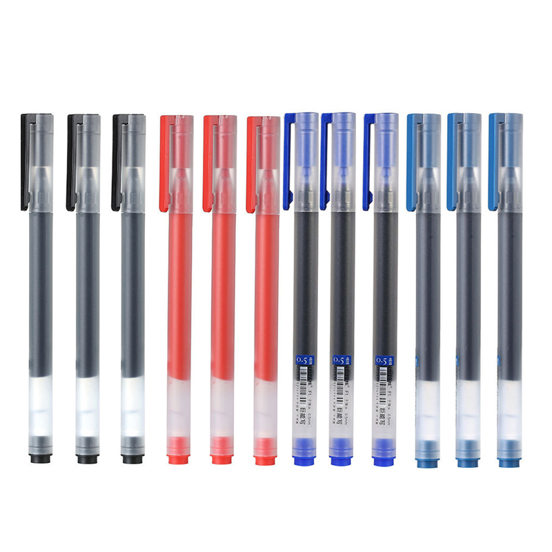 12/6Pc/Lot Gel Pen 0.5MM Ink S - Stationery Supplies Business 评论和价格