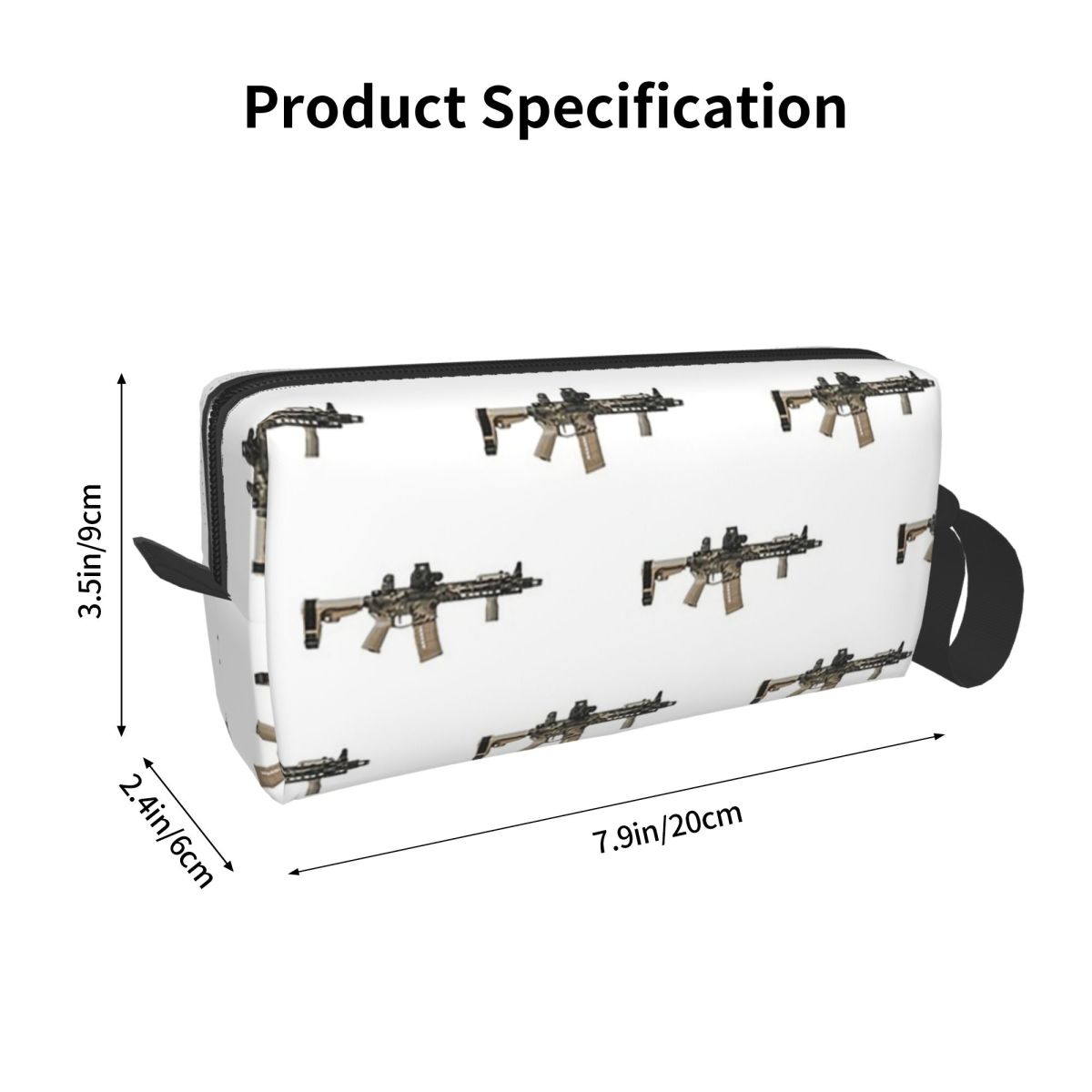 AR-15 Tan Camo Gun White Penci - Tan Stationery & Office Supply 评论和价格