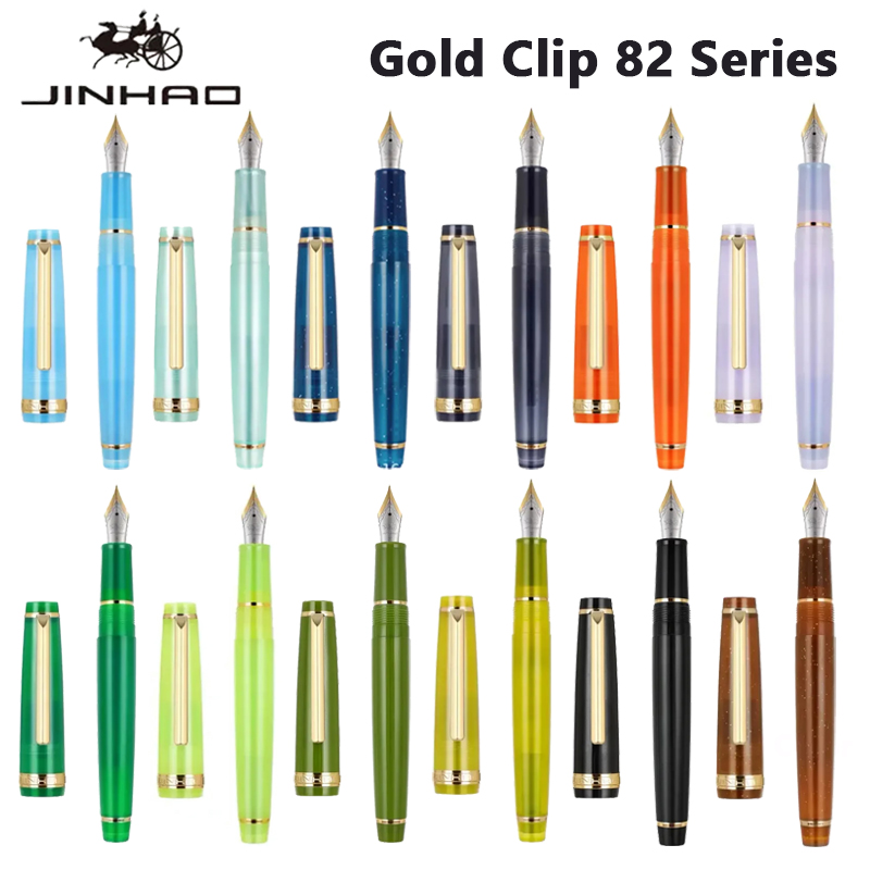 Jinhao 82 Fountain Pen Golden  - Office Stationery Supply Business 评论和价格