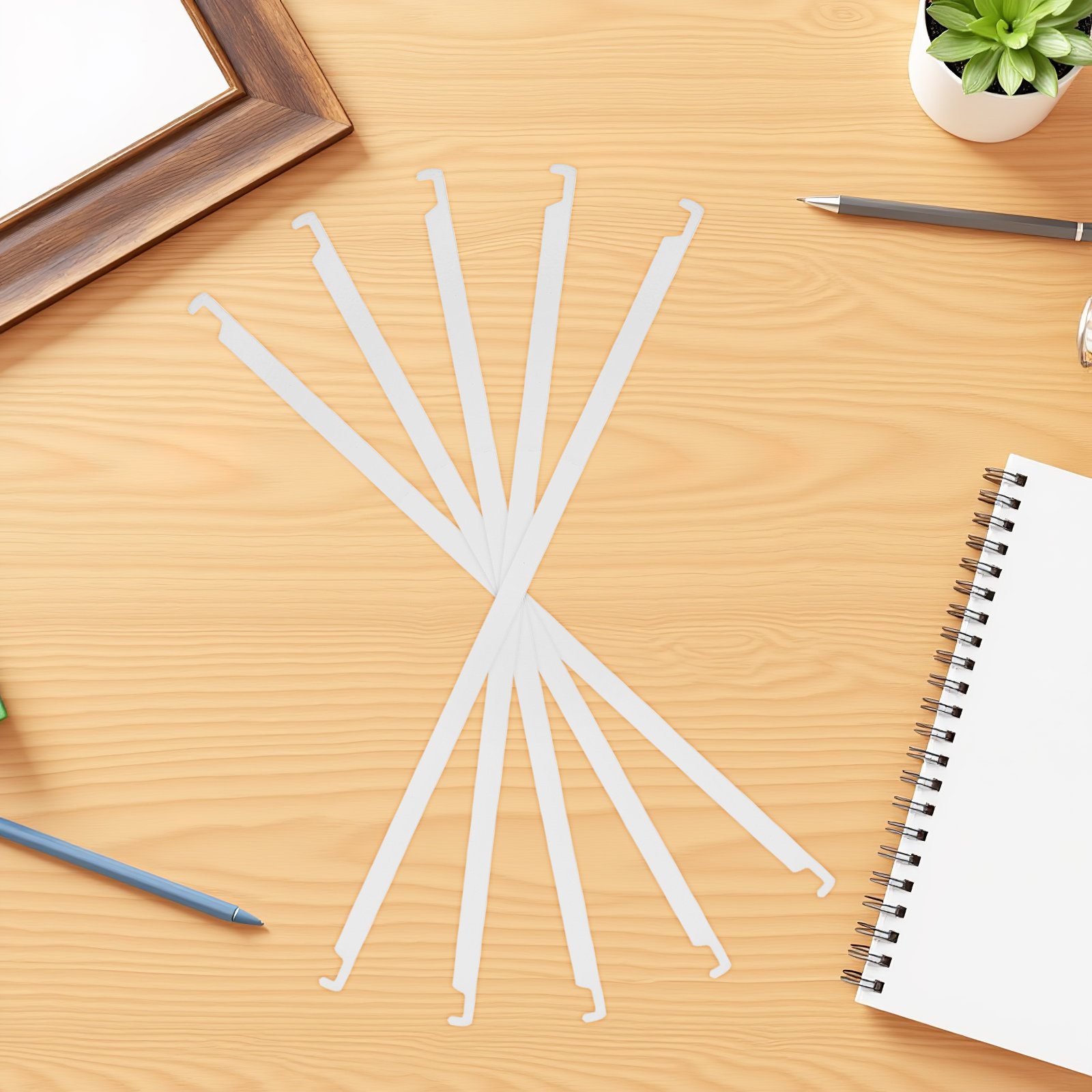 10Pcs Office File Storage Rods - File Folder Hanging 评论和价格