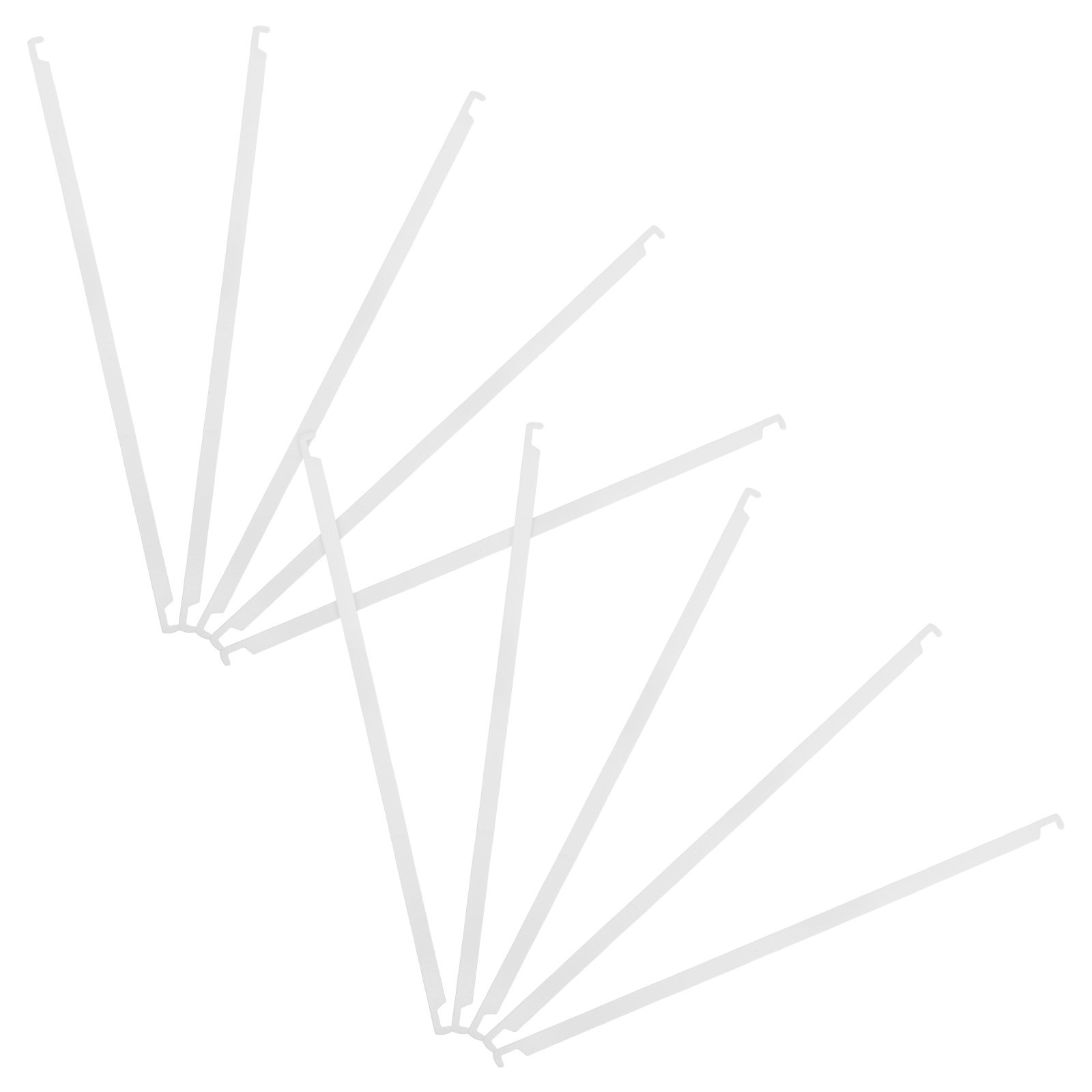 10Pcs Office File Storage Rods - File Folder Hanging 评论和价格
