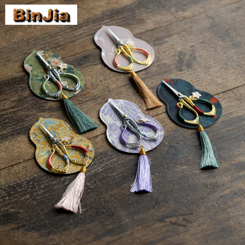 Stainless Steel With Tassels T - Scissors Stainless Craft 评论和价格