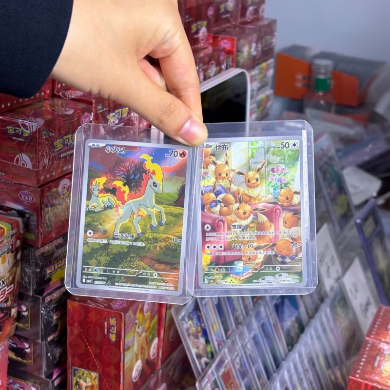 100%Original PKM PTCG Scarlet& - Cardstock Paper Pack 评论和价格