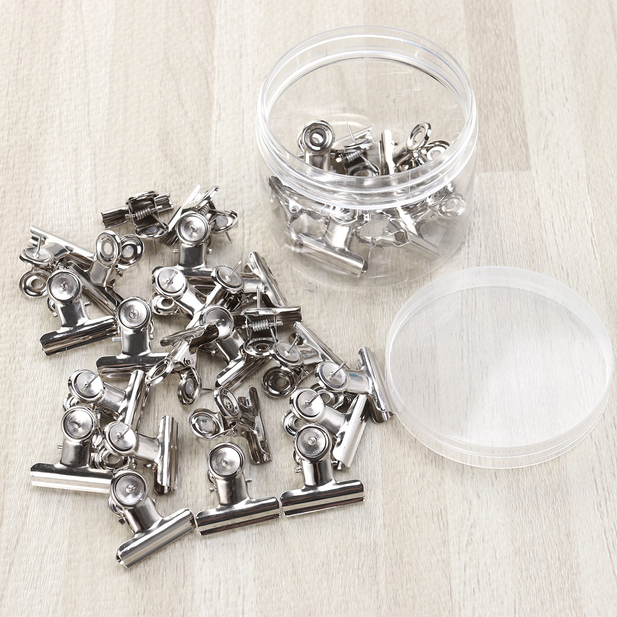 30Pcs Round Head Binder Clips  - Is Stationery Office Supply 评论和价格