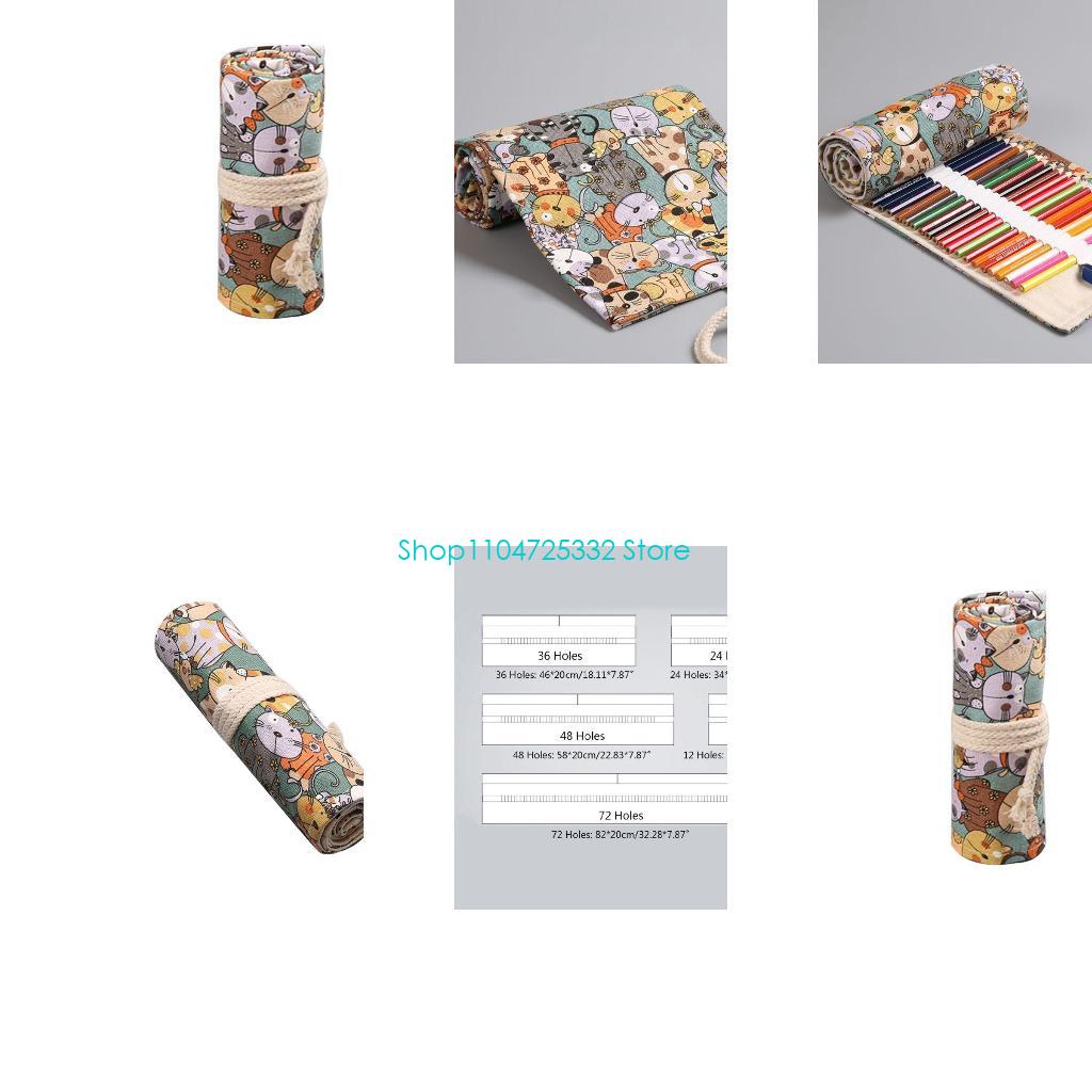 P5EA Cartoon for Cat 12/24/36/ - Pen Pouch Roll 评论和价格