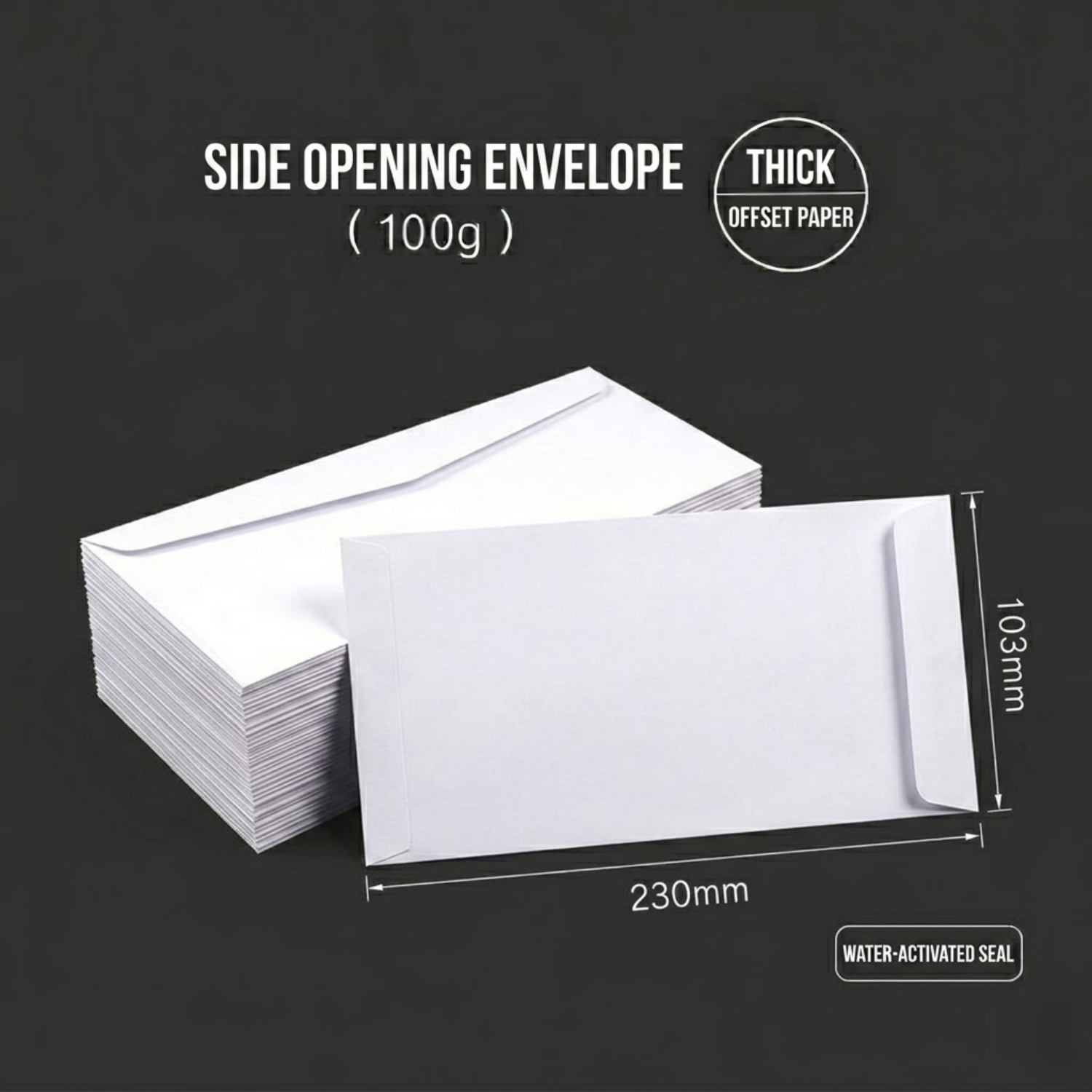 50Pcs DL White Envelopes 230x1 - Letter Envelope Kraft 评论和价格