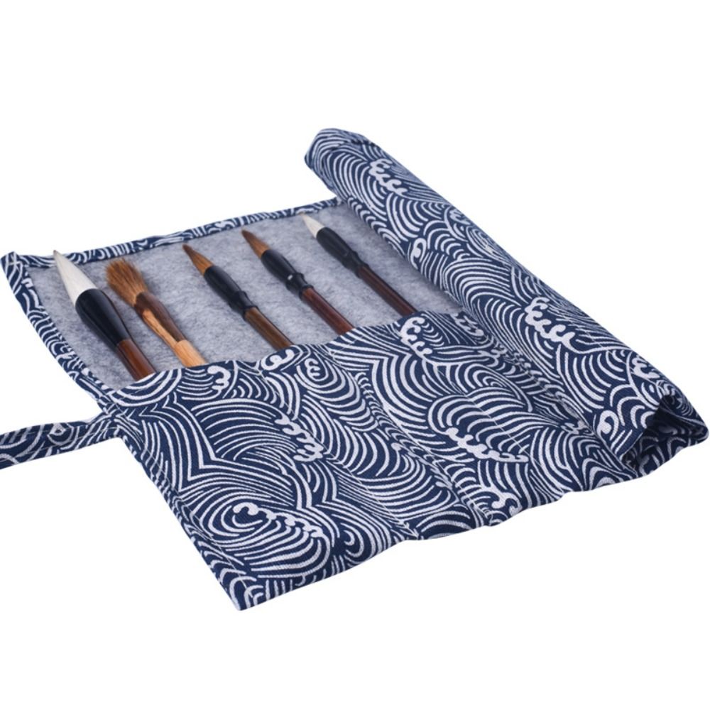 Chinese Style Roll Pen Curtain - Pen Pouch Roll 评论和价格