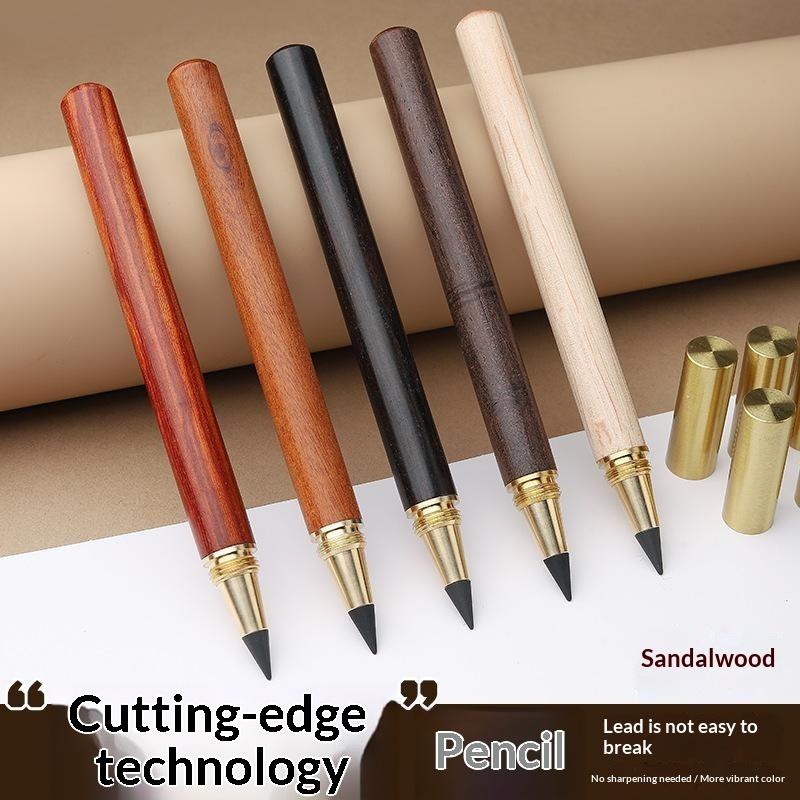Hot Wooden HB No Ink Pencil Dr - Is Stationery Office Supply 评论和价格