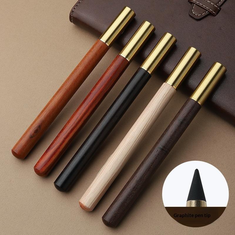 Hot Wooden HB No Ink Pencil Dr - Is Stationery Office Supply 评论和价格