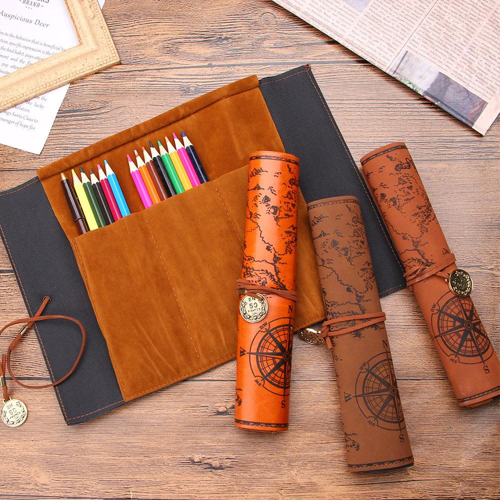 Unique Retro Luxury Treasure M - Pen Pouch Roll 评论和价格