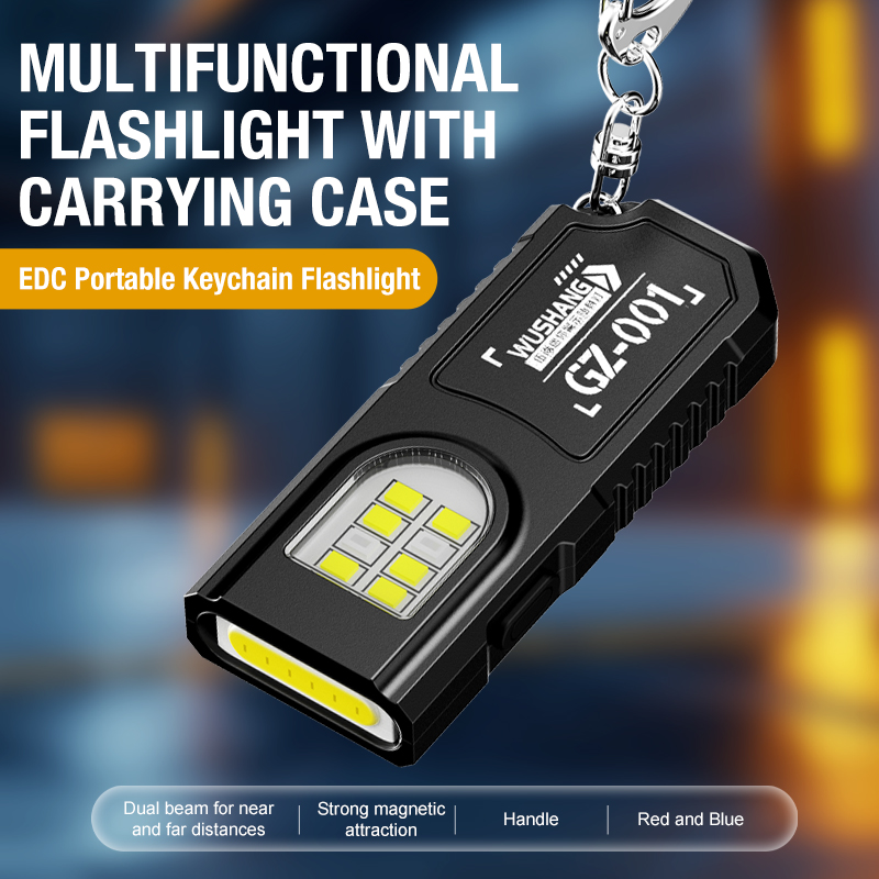 Portable Keychain LED COB Flas - Stationery Supply 评论和价格